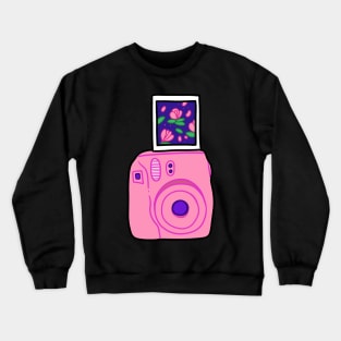 Pink Polaroid Crewneck Sweatshirt